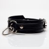Punk style double-layer hottie choker (without leash)