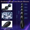 LCD silicone vibrating anal plug anal beads adult sex toys butt plug sex toys for woman prostate massager