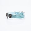 Original turquoise snakeskin choker (without leash)