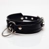 Punk style double-layer hottie choker (without leash)