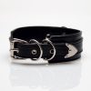 Punk style double-layer hottie choker (without leash)
