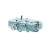 Original turquoise snakeskin choker (without leash)