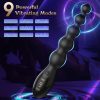 LCD silicone vibrating anal plug anal beads adult sex toys butt plug sex toys for woman prostate massager