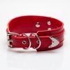Punk style double-layer hottie choker (without leash)