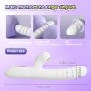 Vibrator Dildo for Women ，Thrusting Vibrator Female Dildo Adult Sex Toys Female Rabbit Vibrator, G Spot 10 × 10 Retractable Female Sex Toy Clitoral Stimulation, Waterproof & Rechargeable