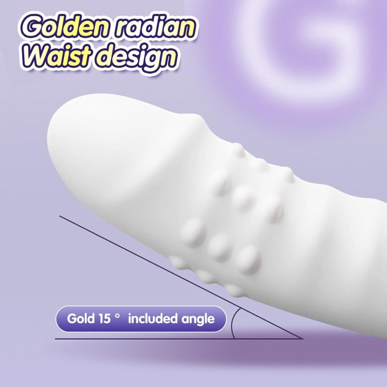Vibrator Dildo for Women ，Thrusting Vibrator Female Dildo Adult Sex Toys Female Rabbit Vibrator, G Spot 10 × 10 Retractable Female Sex Toy Clitoral Stimulation, Waterproof & Rechargeable