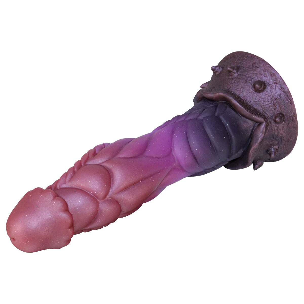 Fantasy colorful fantasy dragon suction cup adult silicone masturbation toy