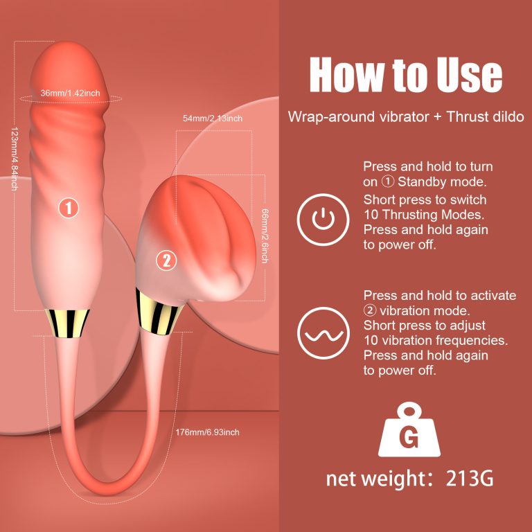 Mushroom 2nd generation pro jumping egg female telescopic vibrator orgasm masturbation massager