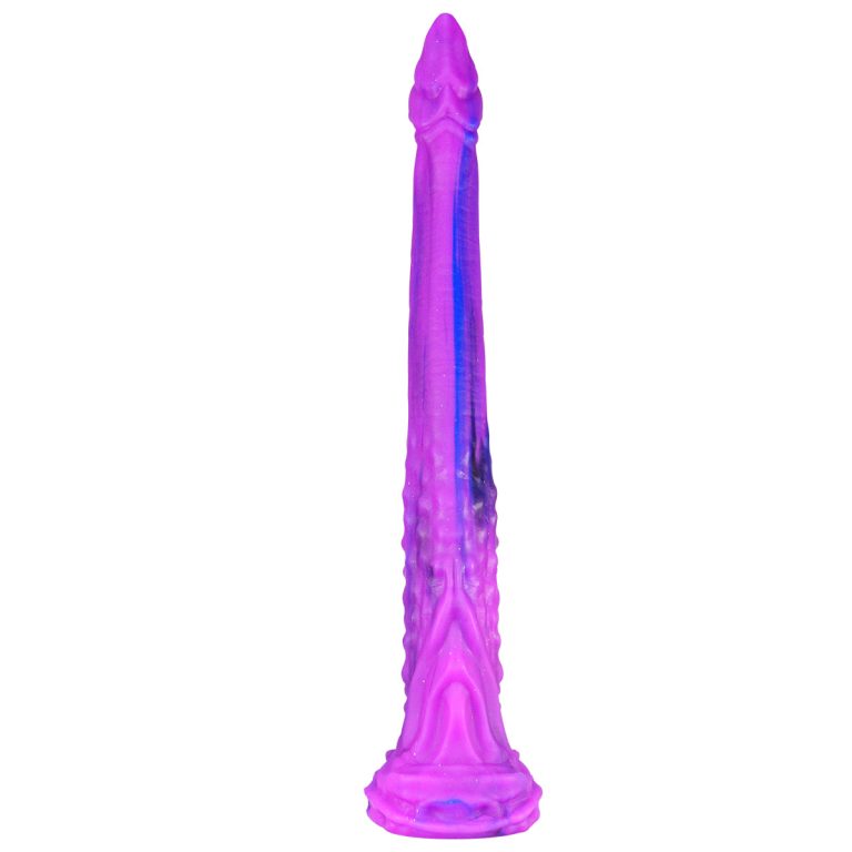 Extra long weird alien tentacle suction cup adult silicone masturbation toy