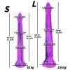 Extra long weird alien tentacle suction cup adult silicone masturbation toy