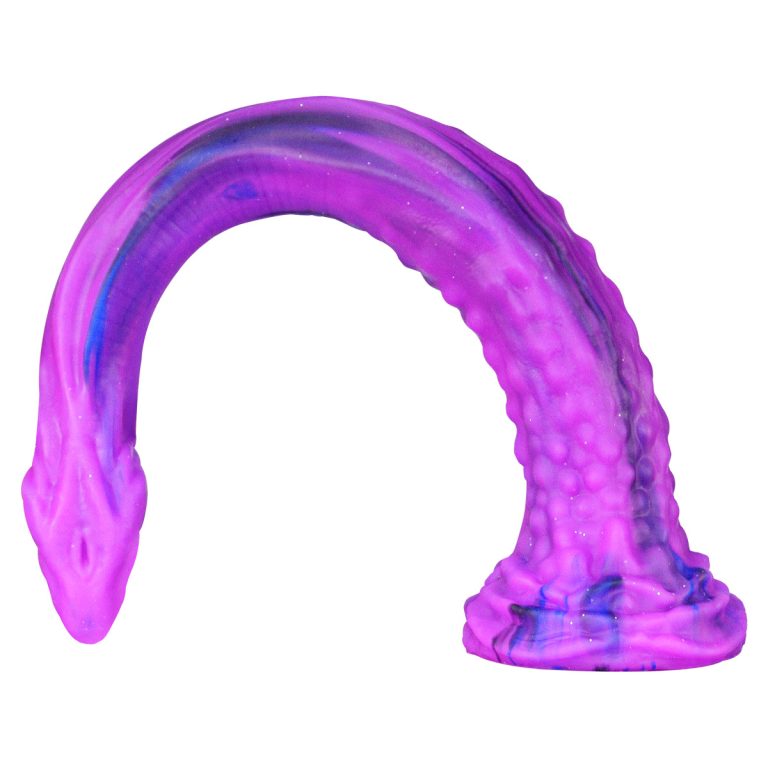 Extra long weird alien tentacle suction cup adult silicone masturbation toy