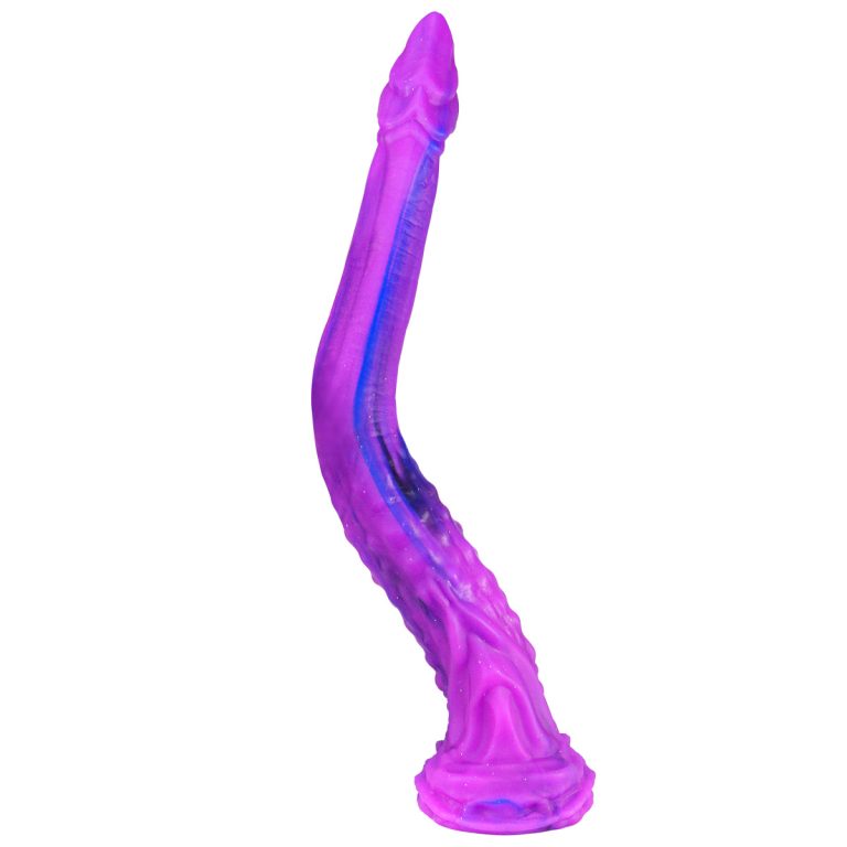 Extra long weird alien tentacle suction cup adult silicone masturbation toy