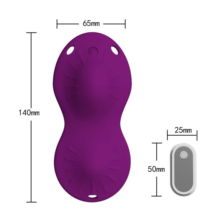 Invisible massage silicone double vibration massager hanging rope cushion wearable wireless remote control adult products - Image 11