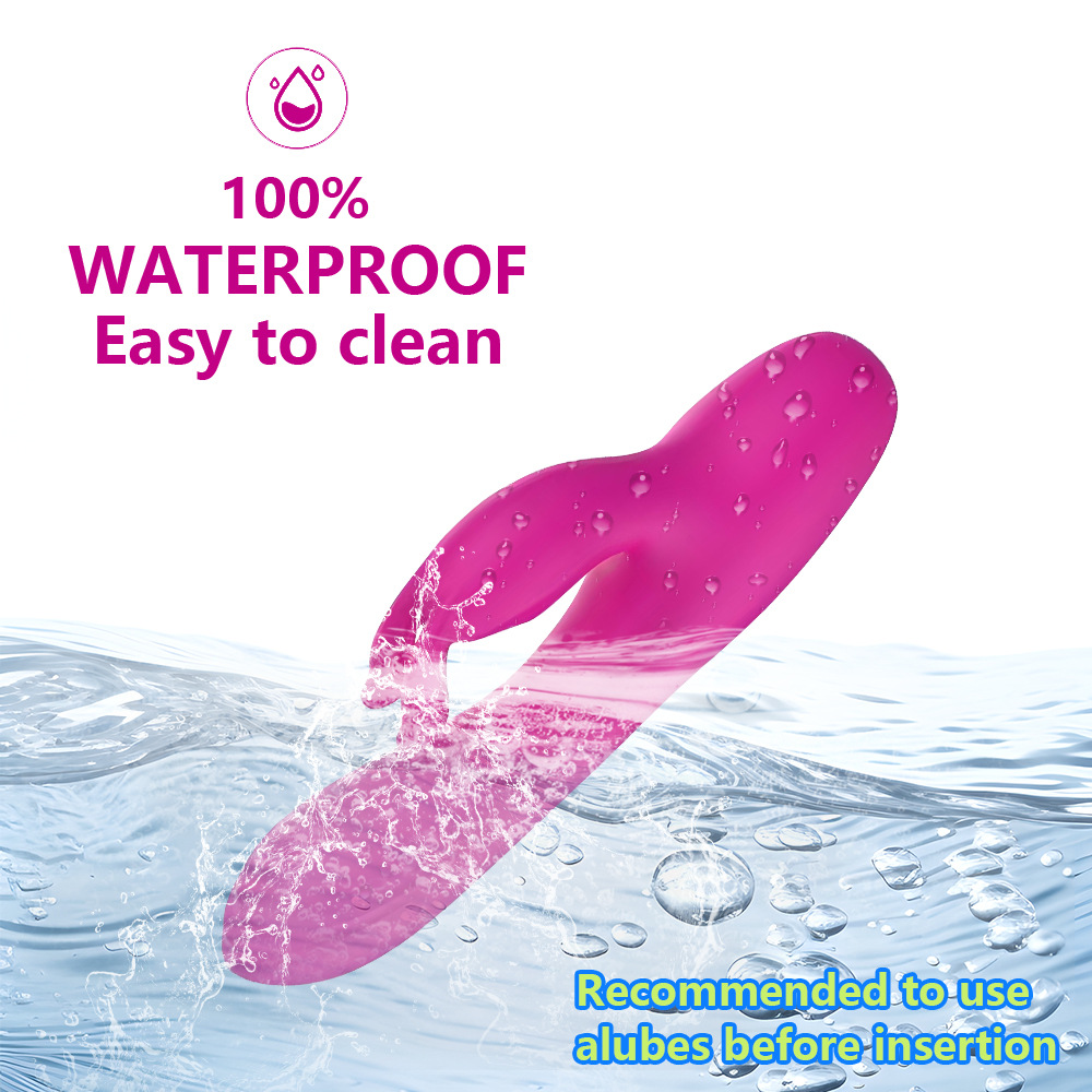 Poka rabbit vibrator female sex toys dual vibration masturbation teasing orgasm toys - Image 11