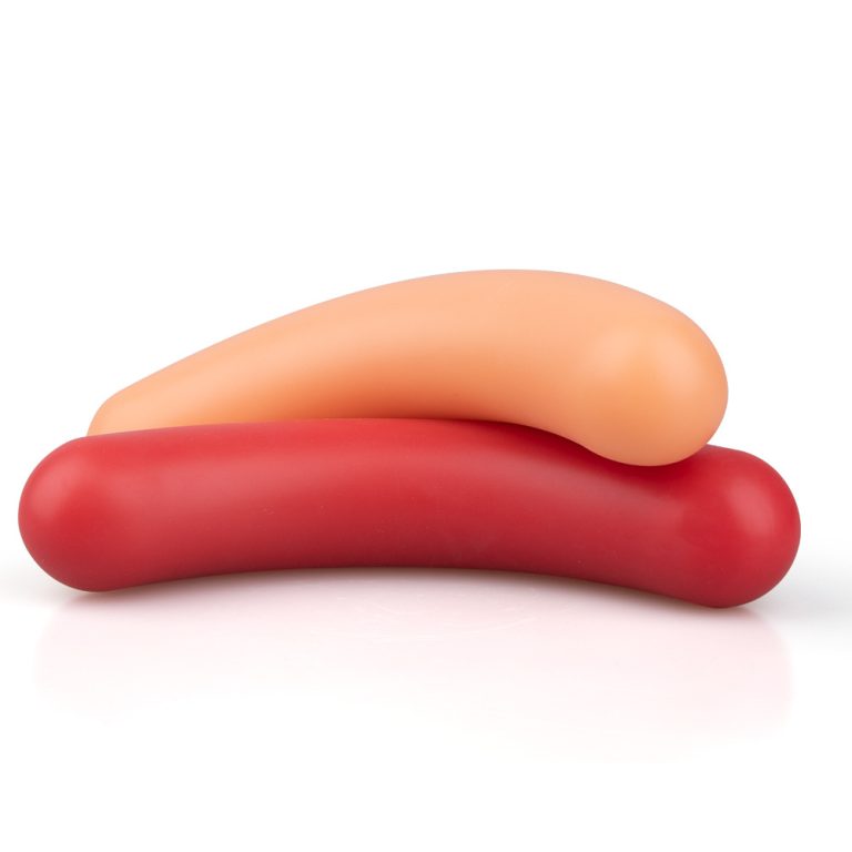 Banana double-headed dragon penis female masturbator soft anal plug - Image 11