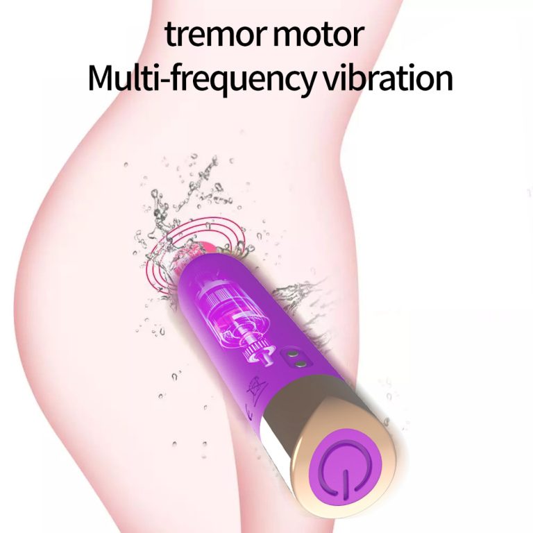 Rechargeable strong shock silicone bullet vibrator female masturbation massage mini vibrator - Image 11
