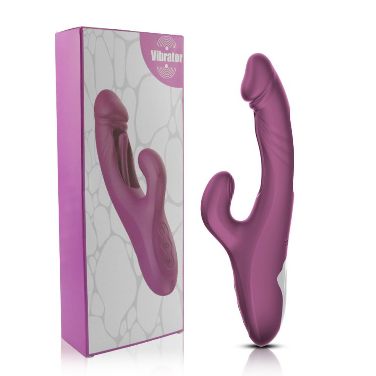 Adult products manufacturer wholesale Female rechargeable G-spot slapping simulation vibration massage AV stick masturbation vibration flirting - Image 11