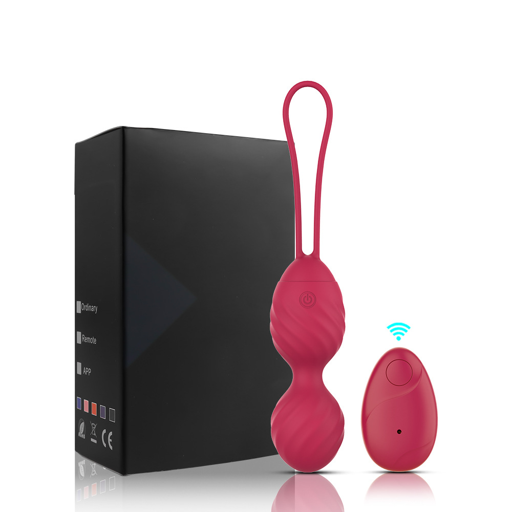 Double ball remote control jumping egg female fun masturbation wearable vibration orgasm toy - Image 11