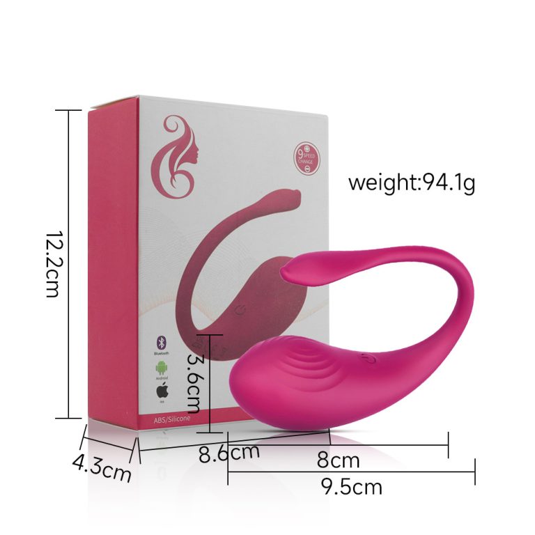Adult products manufacturer wholesale Wireless APP remote control tadpole silicone rechargeable sex egg female masturbator - Image 12