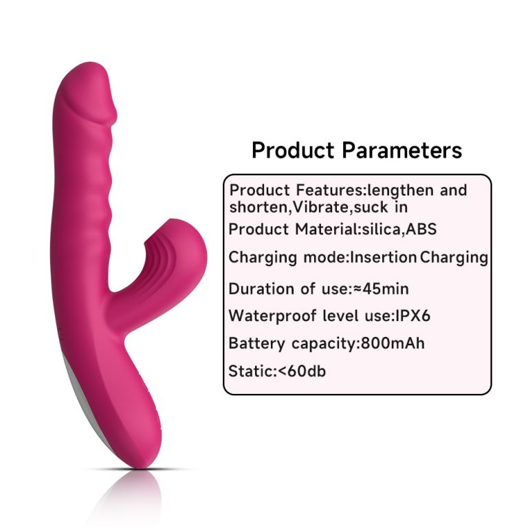 Seductive simulation telescopic sucking vibration massage stick female vibrating masturbator - Image 11