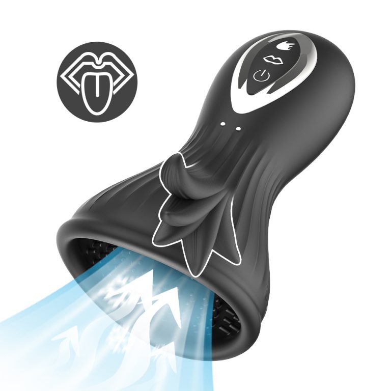 Rechargeable Julia tongue licking and sucking breast massager female breast enlarger - Image 7