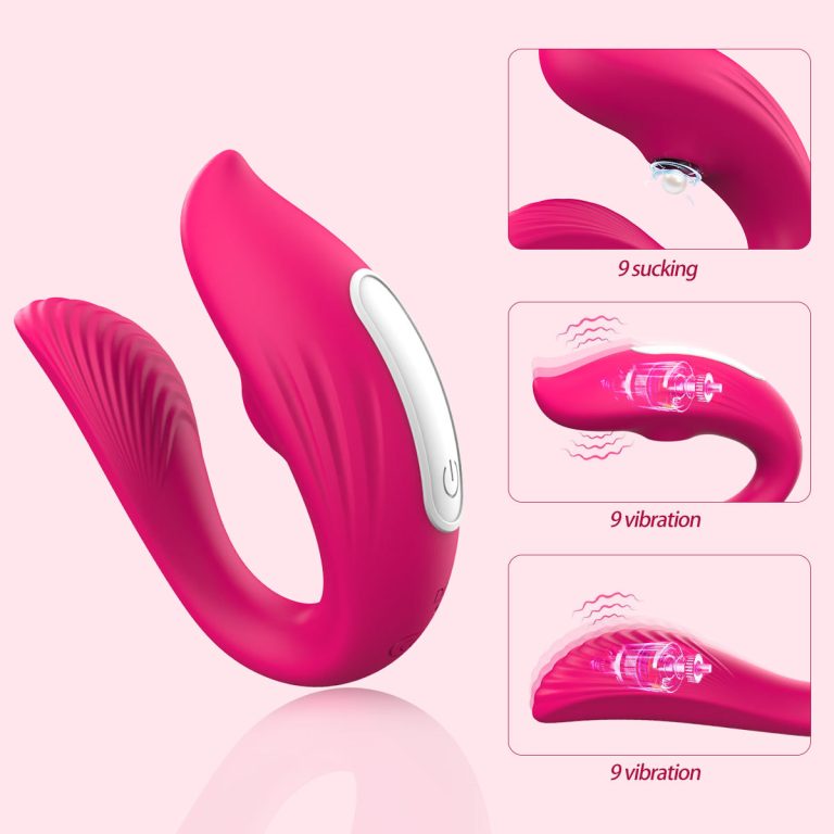 Swan wireless APP remote control sucking vibration U-shaped masturbator sex vibrating egg - Image 10