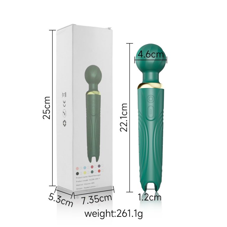 Wolf tooth double head strong vibration AV massage vibrator female masturbation vibrator - Image 12
