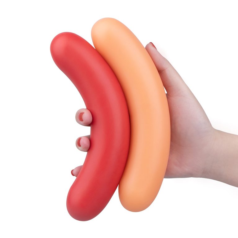 Banana double-headed dragon penis female masturbator soft anal plug - Image 14