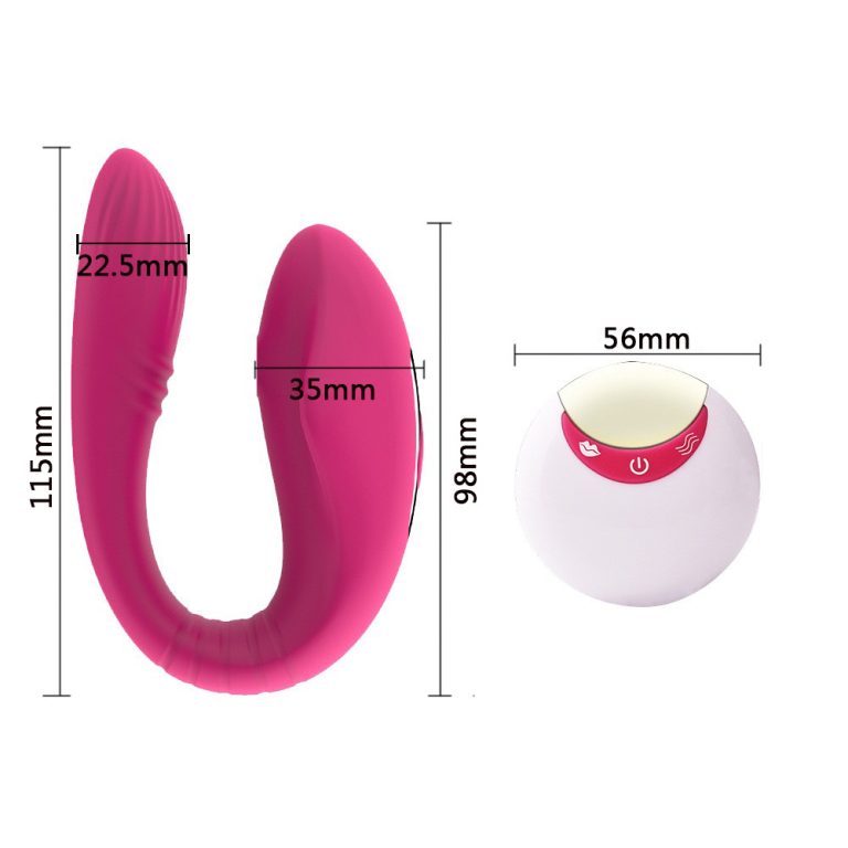 Yuna rechargeable U-shaped sucking wear jumping egg for female vibration masturbator - Image 9