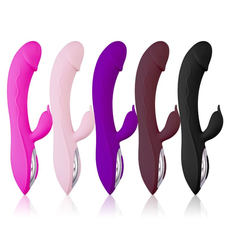 Rechargeable simulation double G-spot vibrator female massage masturbator vibrating AV stick - Image 15