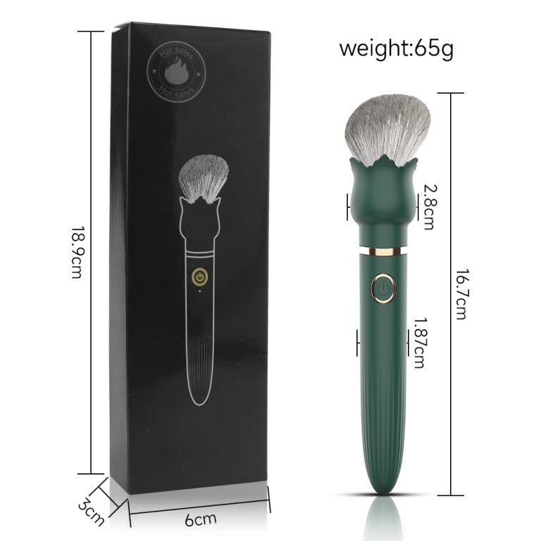 10-frequency vibration beauty makeup brush female masturbation vibrator - Image 17