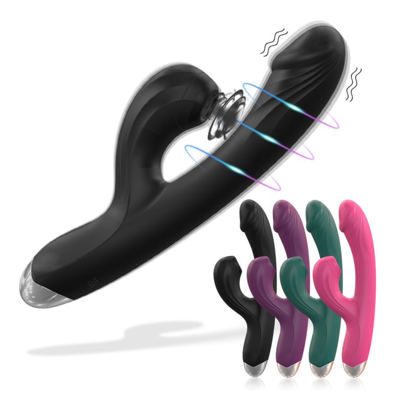 Caroline rechargeable sucking G-spot massage AV vibrator for female vibration masturbator - Image 18