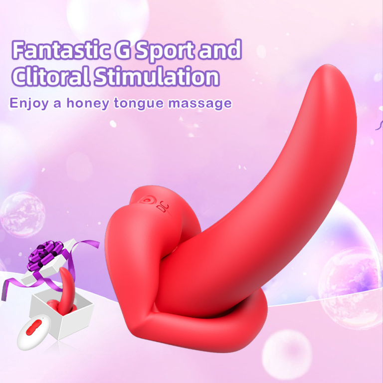 New product tongue licking vibrator female masturbation massager soft imitation tongue adult sex toys - Image 5