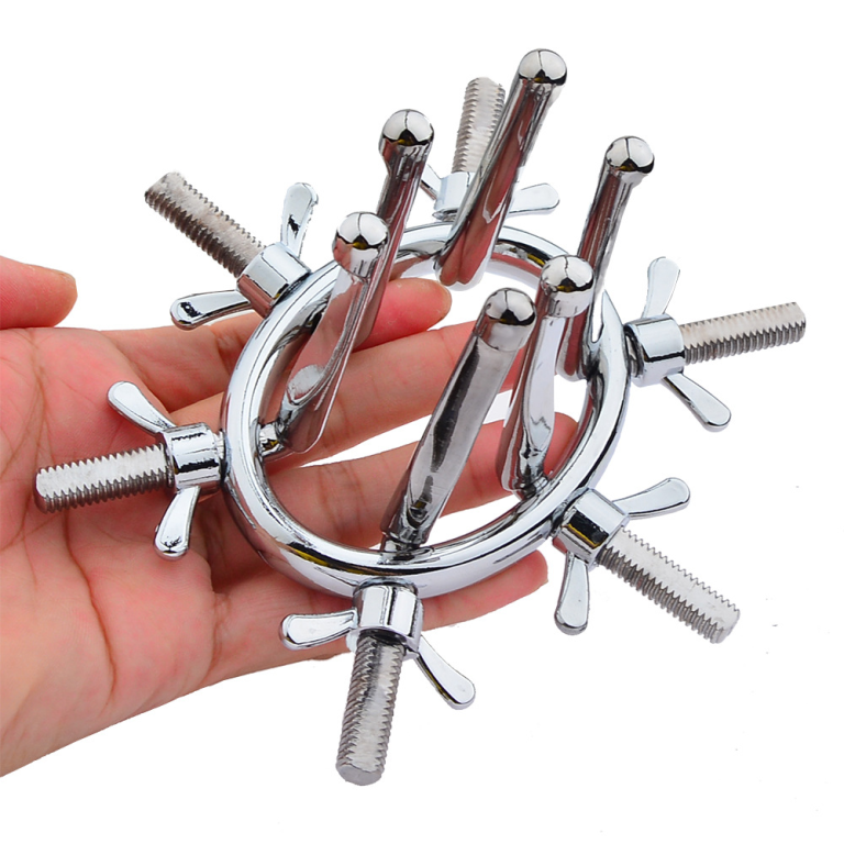 BDSM metal anal dilator, vaginal dilator, anal peep dilator - Image 4