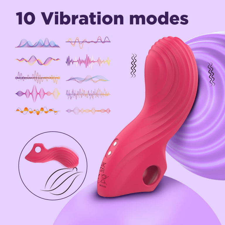 Wear finger vibration female massage stick fun masturbator - Image 3