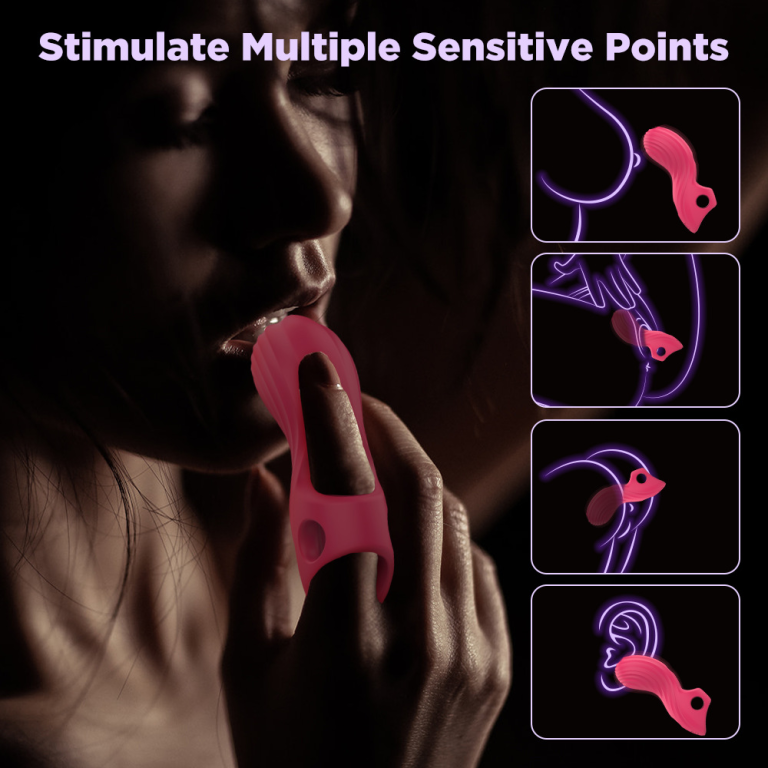 Wear finger vibration female massage stick fun masturbator - Image 7