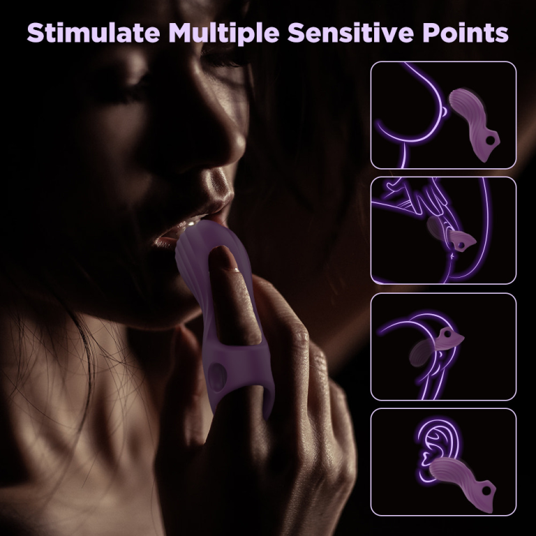 Wear finger vibration female massage stick fun masturbator - Image 14
