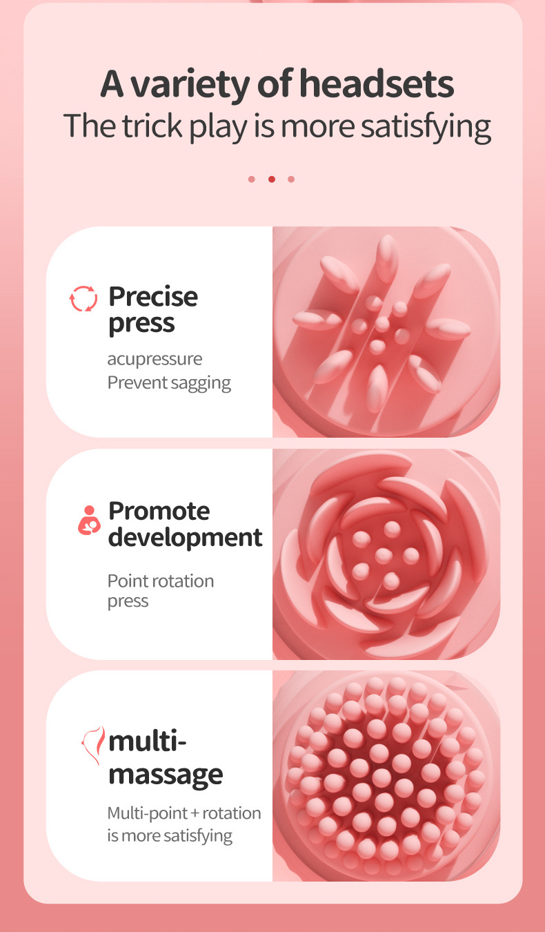 Breast massager 360 surround vacuum adsorption massage APP remote control silent waterproof masturbator - Image 8