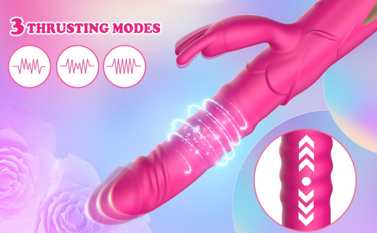 Vibration telescopic female stimulation orgasm simulation fun masturbator - Image 8