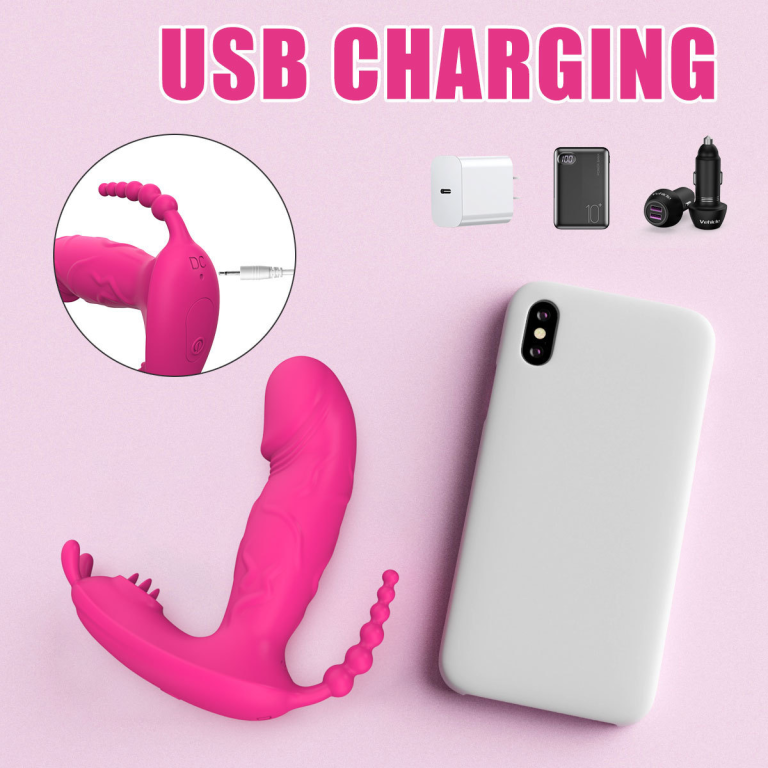 APP simulation invisible wearable penis female flirting anal stimulation masturbator - Image 7