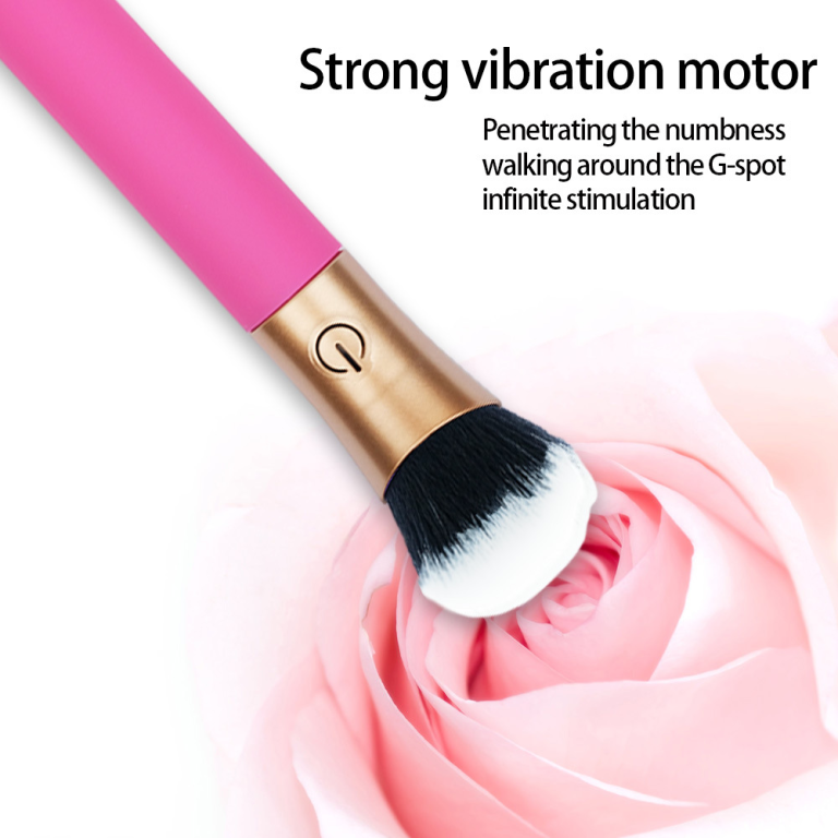 New makeup brush vibrator female masturbator vibrating masturbator sex products - Image 4