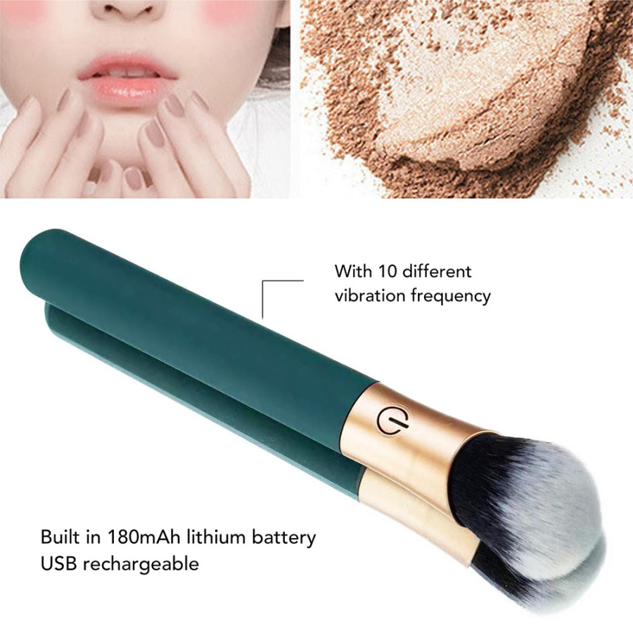 New makeup brush vibrator female masturbator vibrating masturbator sex products - Image 5