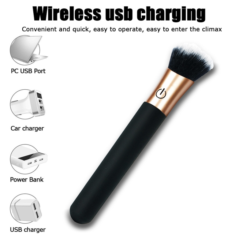 New makeup brush vibrator female masturbator vibrating masturbator sex products - Image 9