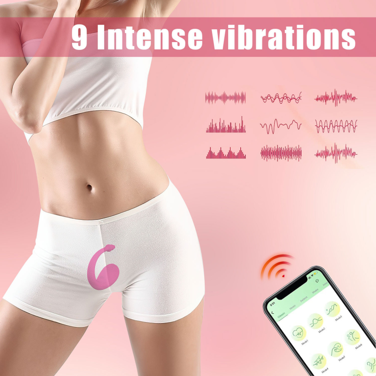 New single shock APP vibrator silent remote control female fun flirting vibrator - Image 4