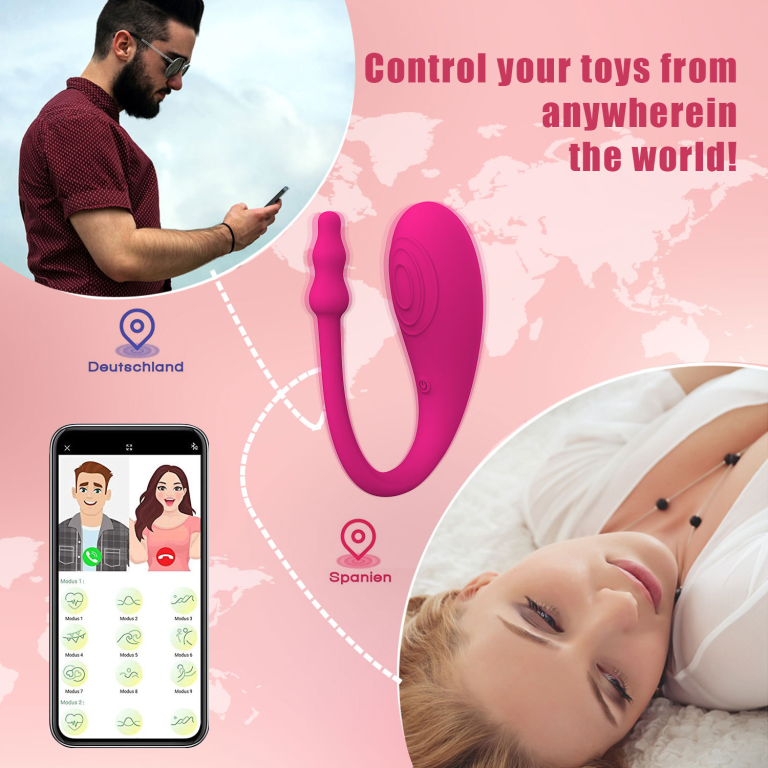 New single shock APP vibrator silent remote control female fun flirting vibrator - Image 5