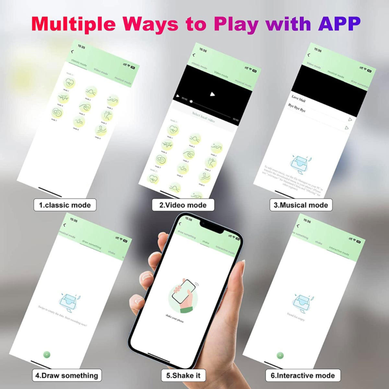 New product double shock vibrator app remote silent remote control vibration female flirting toy masturbator - Image 8