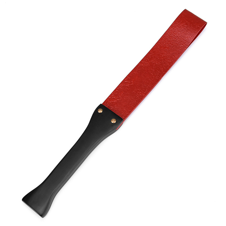 Vintage genuine leather whip, male and female sex toys, passion game clapping, bondage adult toys