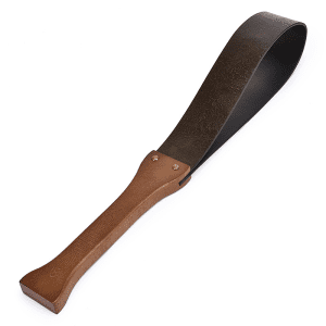 Antique Wooden Handle Bronze Sex Toys - Adult Passion Game Racket