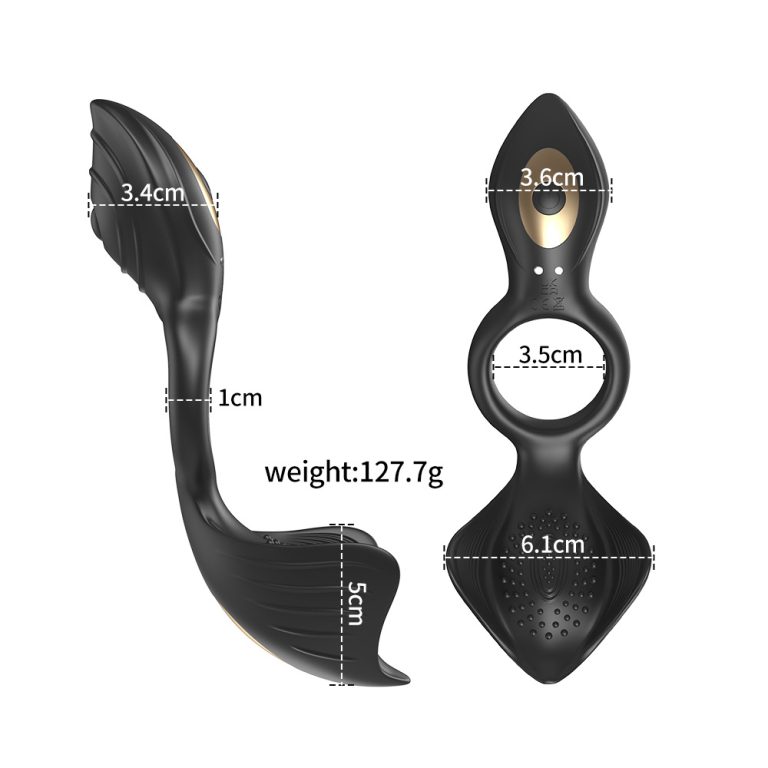 Adult rechargeable APP remote control swan vibrating egg silicone male sperm lock ring - Image 3