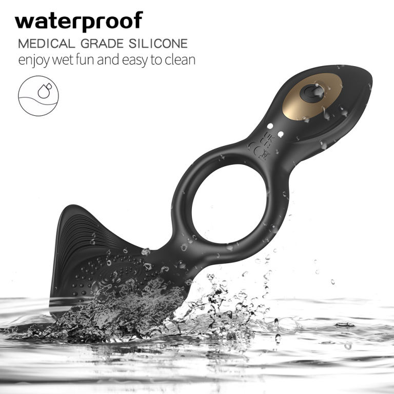 Adult rechargeable APP remote control swan vibrating egg silicone male sperm lock ring - Image 6